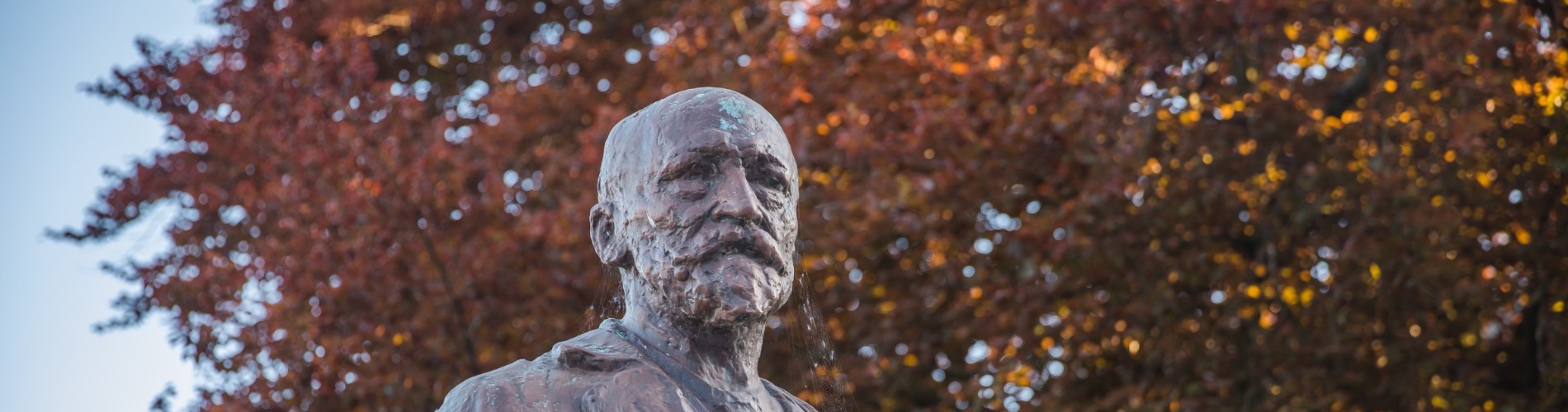 Standbeeld Baron Franz Courtens